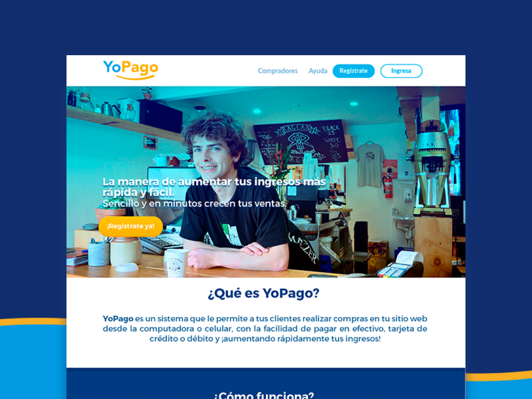 YoPago website